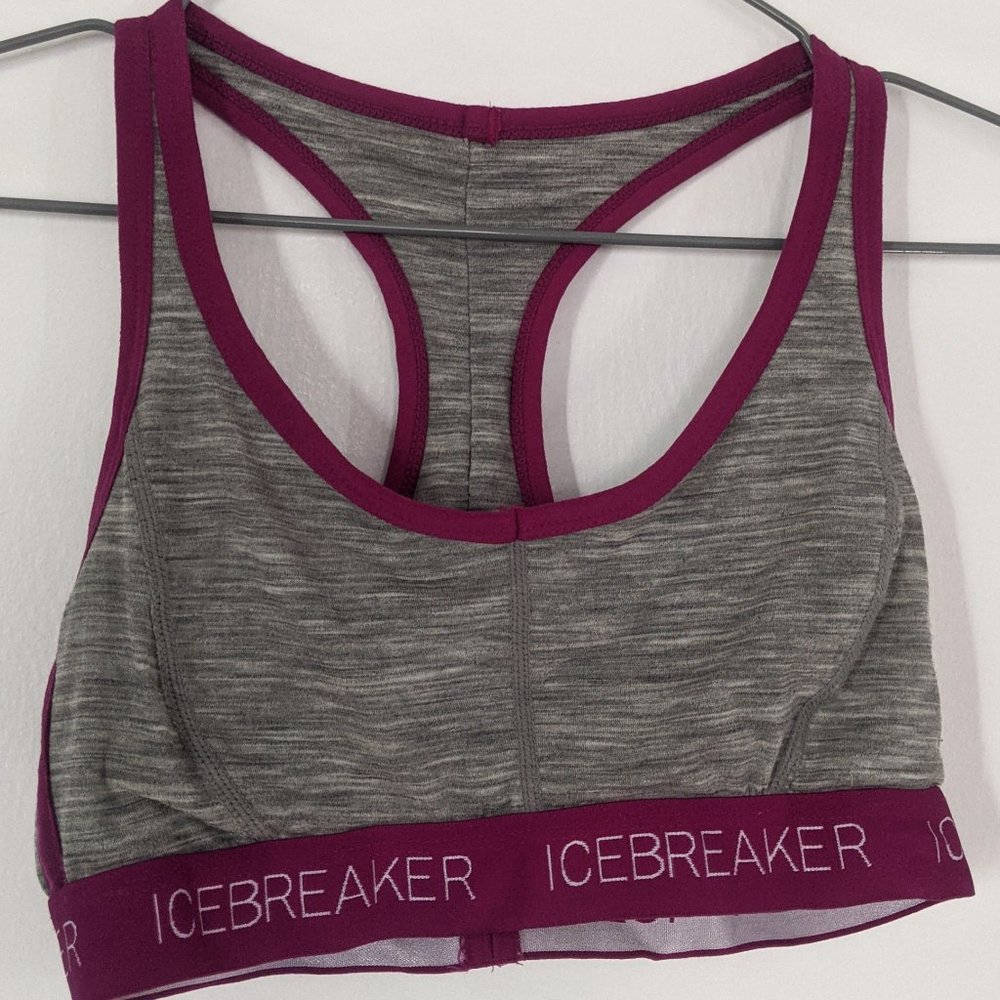 Icebreaker Merino Wool Racerback Sports Bra